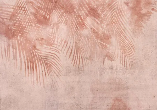Fotobehang - Pink Palm Trees