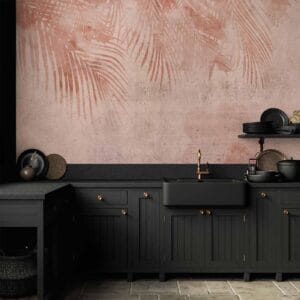 Fotobehang - Pink Palm Trees