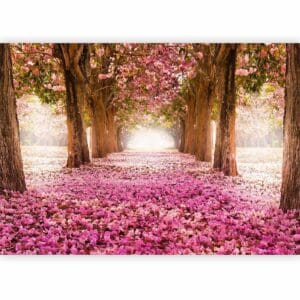 Fotobehang - Pink grove