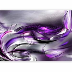 Fotobehang - Purple Swirls