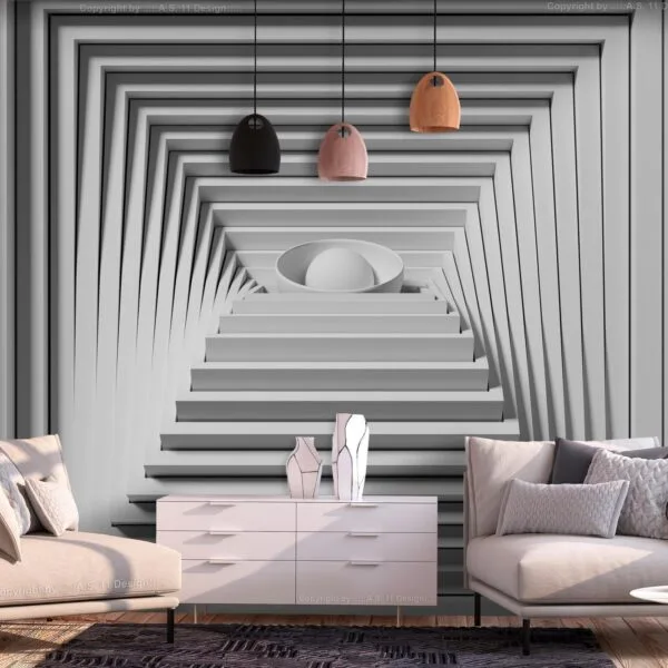 Fotobehang - Quadrangle Depth