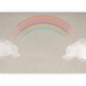 Fotobehang - Rainbow in the Rain