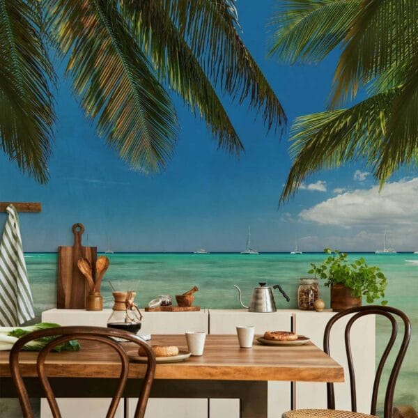 Fotobehang - Relaxing on the beach