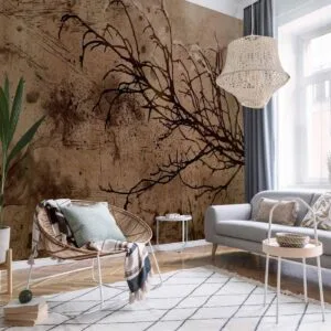 Fotobehang - Rickety Cherry Tree