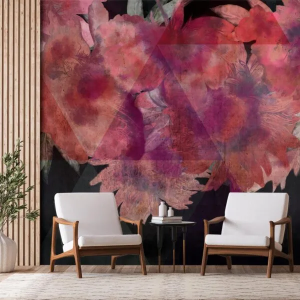 Fotobehang - Romantic Flowers