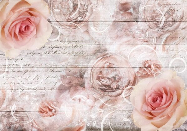 Fotobehang - Rose Work