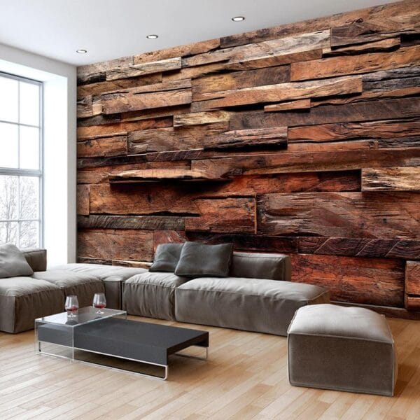 Fotobehang - Rustic Style: Forest Cottage
