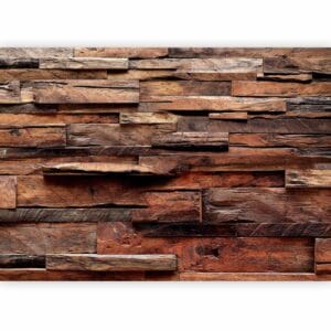 Fotobehang - Rustic Style: Forest Cottage