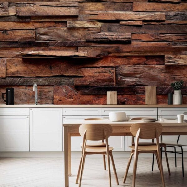 Fotobehang - Rustic Style: Forest Cottage