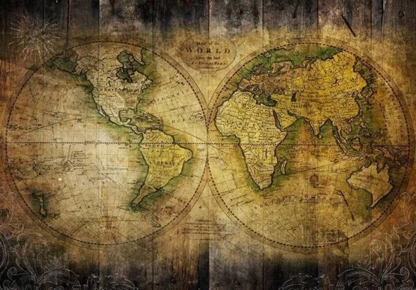 Fotobehang - Searching for Old World