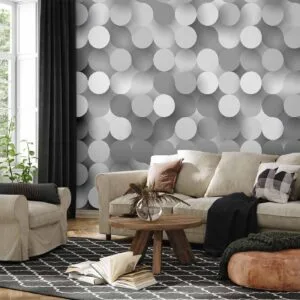 Fotobehang - Silver Net