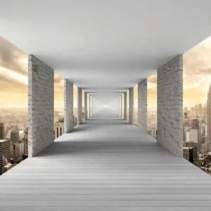 Fotobehang - Skyward Corridor