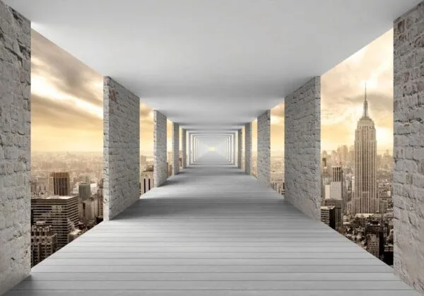 Fotobehang - Skyward Corridor