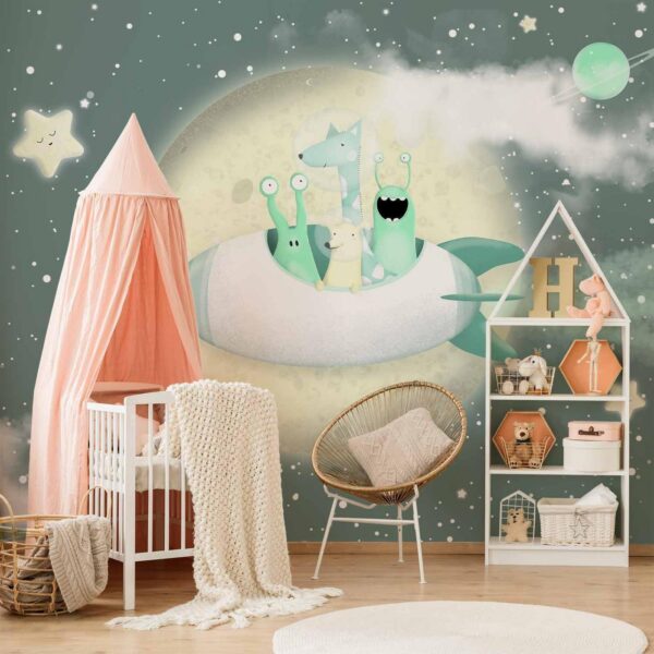 Fotobehang - Space Adventure - Third Variant