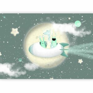 Fotobehang - Space Adventure - Third Variant
