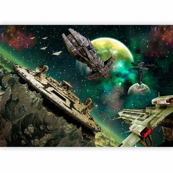 Fotobehang - Space fleet