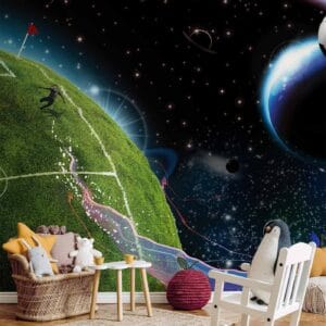 Fotobehang - Space match