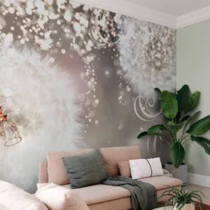 Fotobehang - Spellbound dandelions