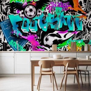 Fotobehang - Sports Graffiti