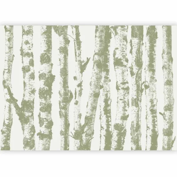Fotobehang - Stately Birches - Third Variant