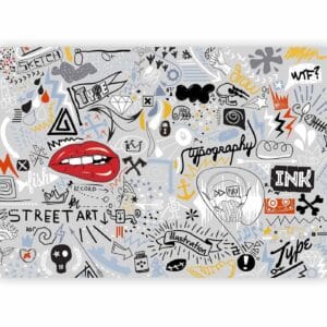 Fotobehang - Stream of thought