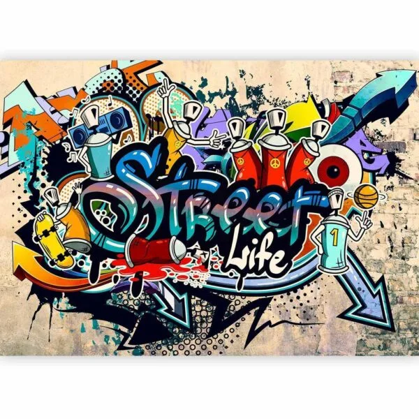 Fotobehang - Street Life