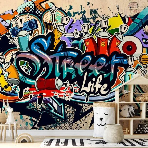 Fotobehang - Street Life