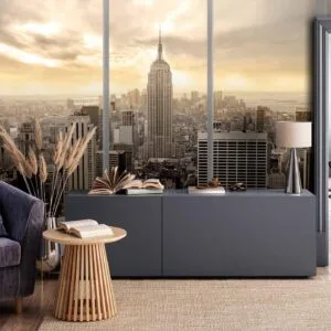 Fotobehang - Sunny morning in New York City
