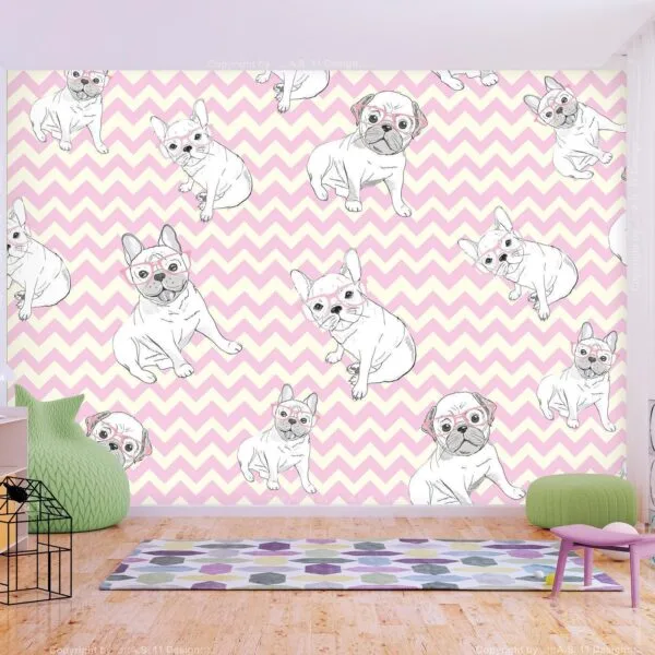 Fotobehang - Sweet Puppies