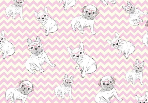 Fotobehang - Sweet Puppies