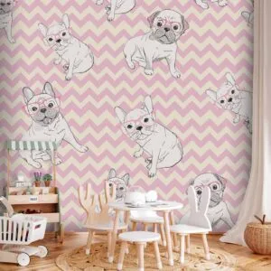 Fotobehang - Sweet Puppies