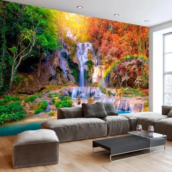 Fotobehang - Tat Kuang Si Waterfalls