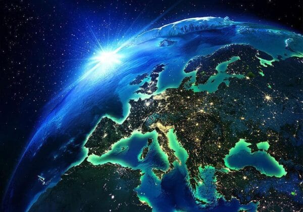 Fotobehang - The Blue Planet