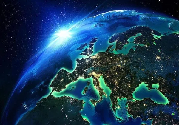 Fotobehang - The Blue Planet