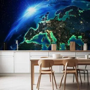 Fotobehang - The Blue Planet