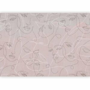 Fotobehang - Thousands of Faces