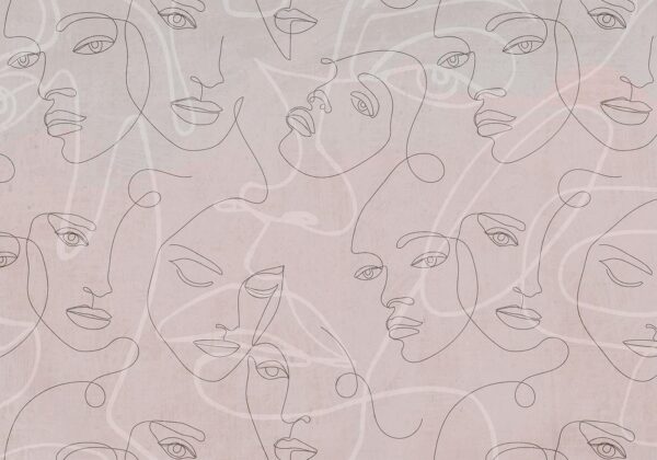 Fotobehang - Thousands of Faces