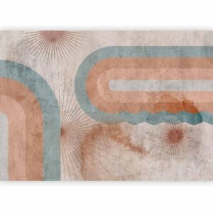 Fotobehang - Three Suns