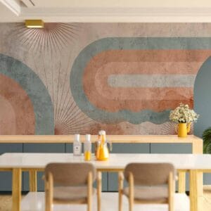 Fotobehang - Three Suns