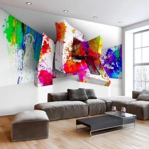 Fotobehang - Three-dimensional Shapes