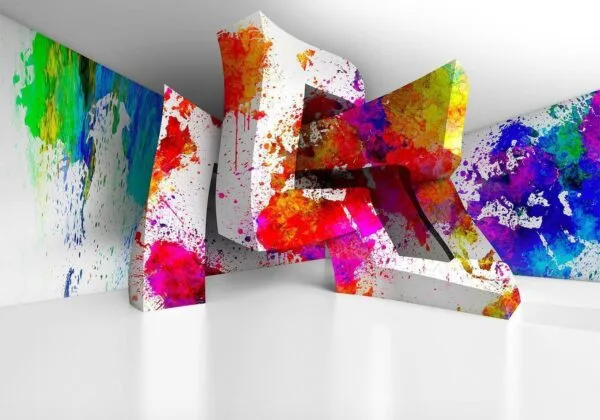 Fotobehang - Three-dimensional Shapes