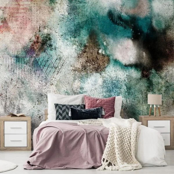 Fotobehang - Trace of Roman Fresco