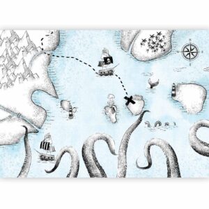 Fotobehang - Treasure Map