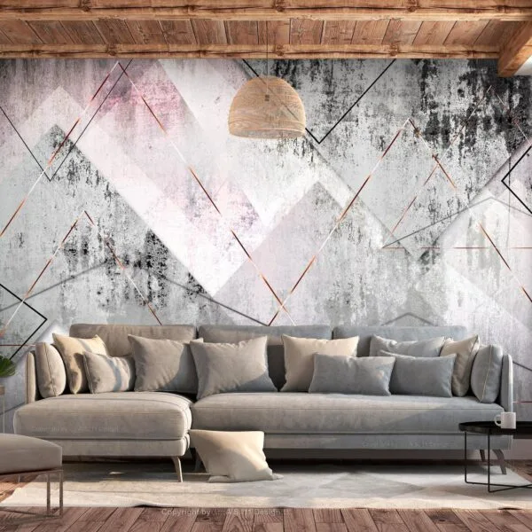 Fotobehang - Triangular Perspective