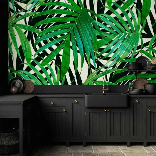 Fotobehang - Tropical Leaves