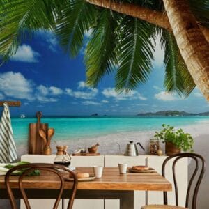 Fotobehang - Tropical island