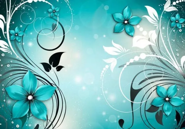 Fotobehang - Turquoise dream