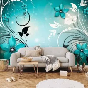 Fotobehang - Turquoise dream