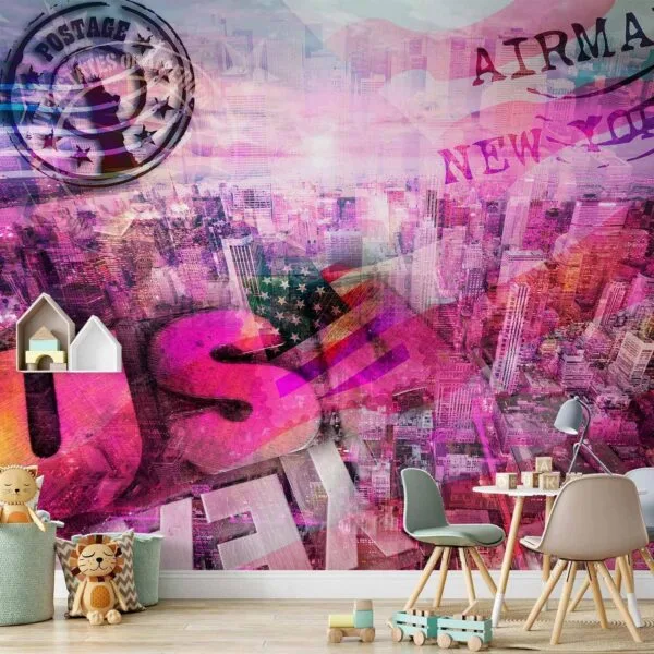 Fotobehang - USA - patriotic theme