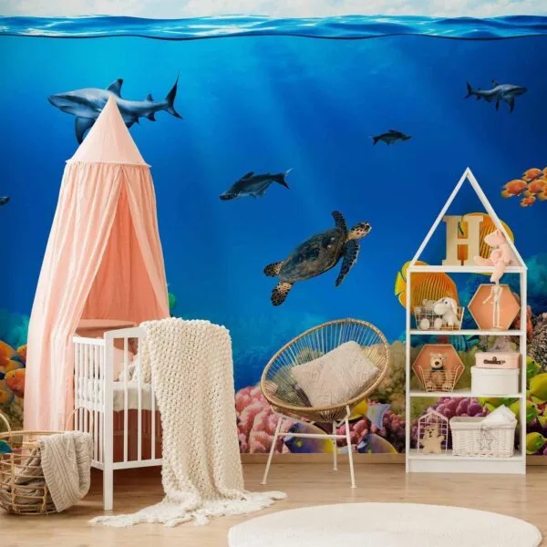 Fotobehang - Underwater kingdom